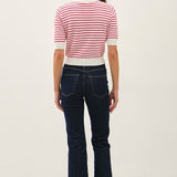 The Shanna Red Stripe Top