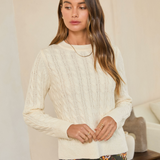The Annie Cable Knit Sweater