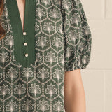 The Eliana Embroidered Blouse