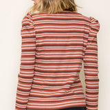 the Eliza Striped top