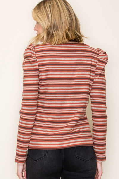 the Eliza Striped top