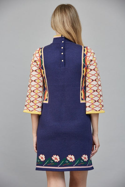 the Jocelyn Floral Sweater Dress