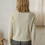 The Brynn Gold Button Cardigan