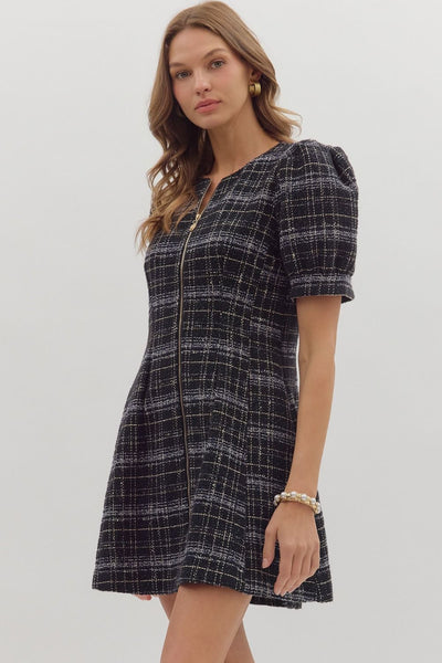 the Frances Tweed Dress