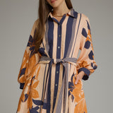 The Devin Floral Tie Dress