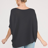 The Walker Asymmetric Knit Top