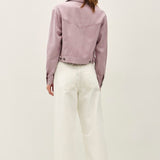 The Paris Rose Linen Blend Jacket