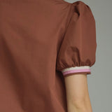 The Neapolitan Short Sleeve Blouse