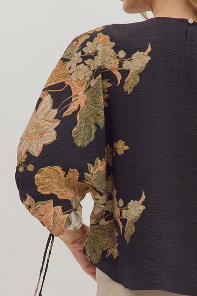 the Brooke Floral Top