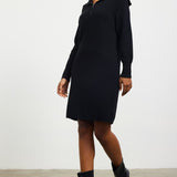the Noah Black Sweater Dress