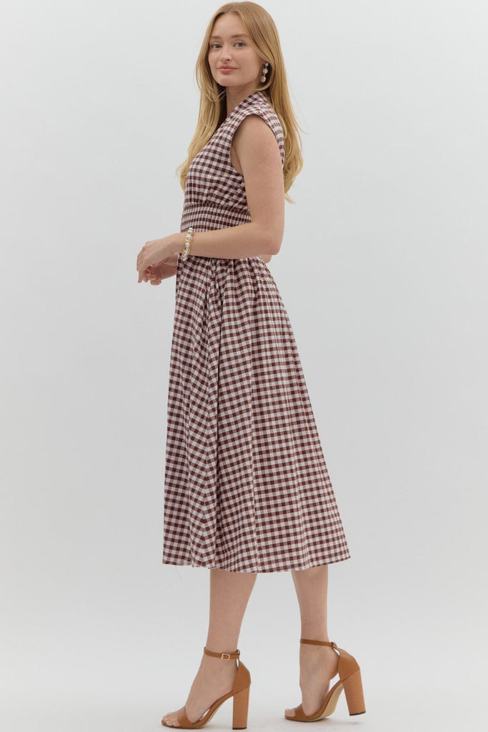 the Ellie Brown Gingham dress – Pennybird