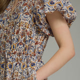The Serafina Fall Floral Dress