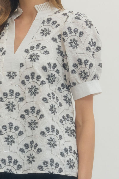 The Jessica sequin blouse