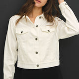 The Paris Ivory Linen Blend Jacket