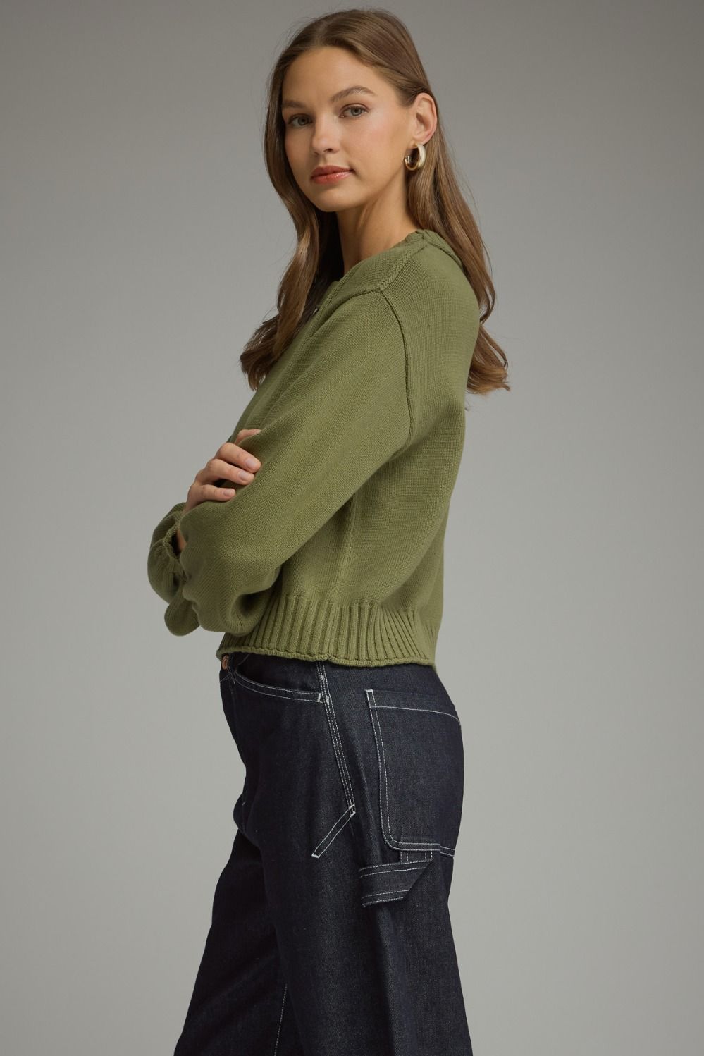 The Charlene Solid Pullover Sweater