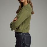 The Charlene Solid Pullover Sweater