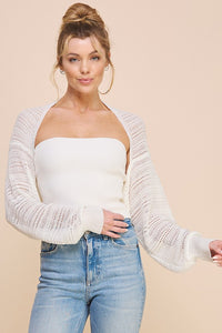 Shimmer Shrug
