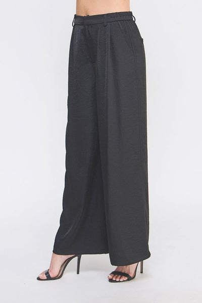 the Paula Soft Crinkle Satin Pants