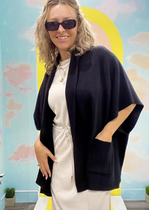 the Mellie Cardigan - Black