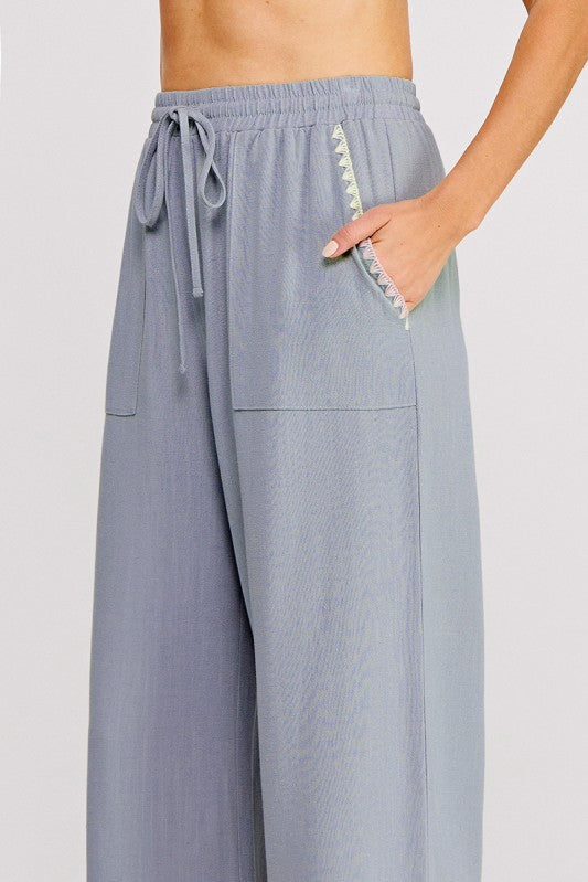 The Nassau Stitch Trim Pants