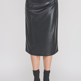 The Moxie Faux Leather Skirt
