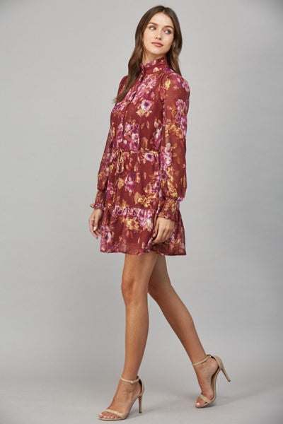 the Magnolia Floral Dress
