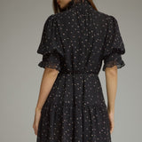 The Stevie Black Dot Dress