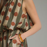 The Bianca High Neck Midi Dress