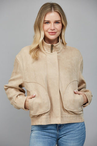 The Charleston Faux Suede Coat