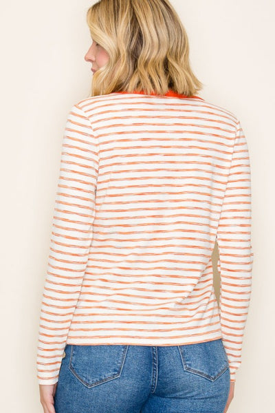 the Hazel Stripe Top