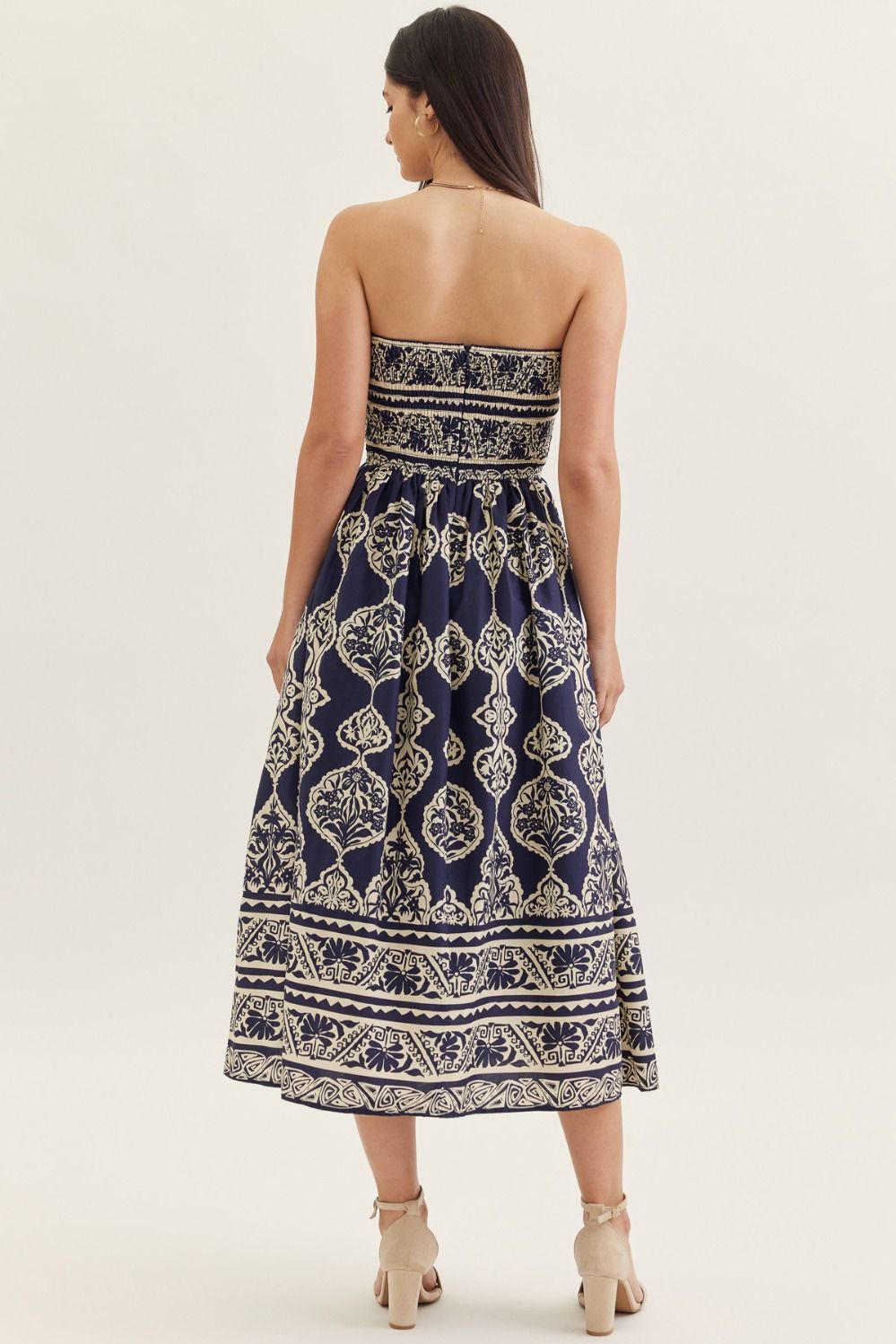 josephine midi dress The Josephine Strapless Dress