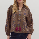 the Bethany - Brown Top