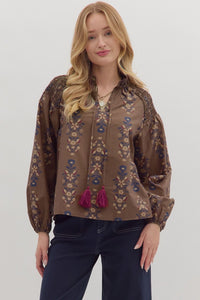the Bethany - Brown Top