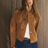 The Bennett Faux Suede Jacket
