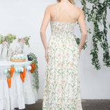 The Rosie Floral Smocked Midi Dress