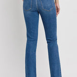 High Rise Slim Boot Cut - Vervet.  F5
