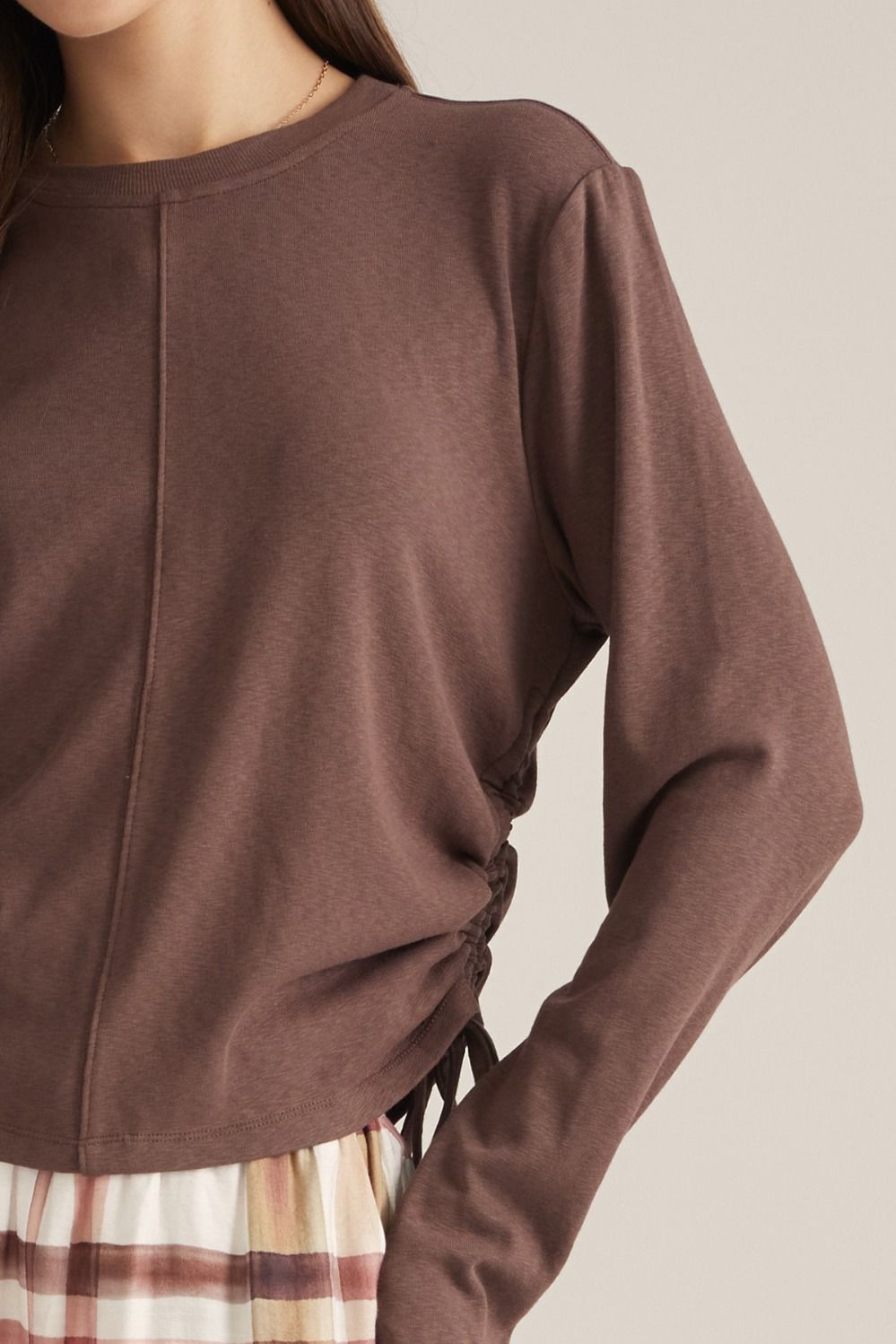 The Rome Ruched Side Top