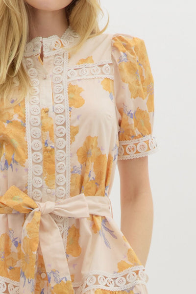 the Golden Raye dress