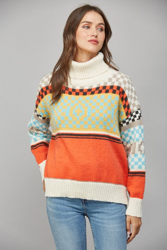 the Lunaria Turtleneck Sweater