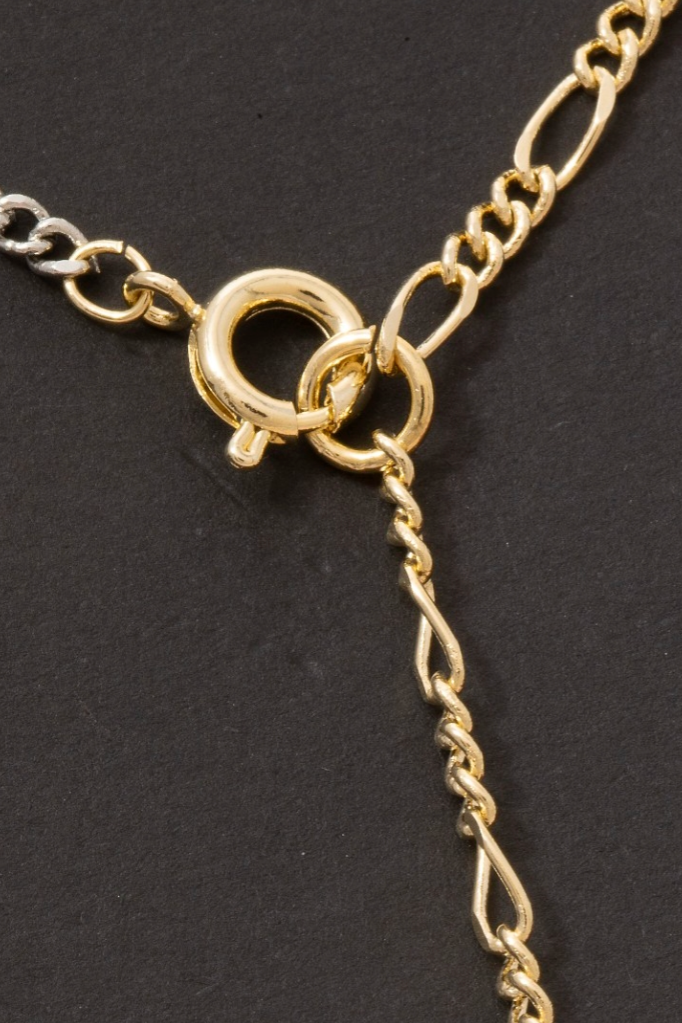 Gold Chain Coin Drop Lariat Necklace
