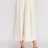 The Callie Crop Wide Leg Linen Blend Pants