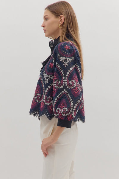 the Maisie Eyelet Blouse