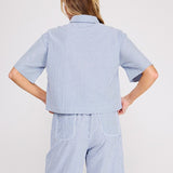 The Sawyer Blue Stripe Top