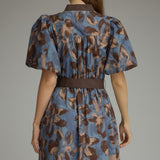 The Allison Brown Floral Dress