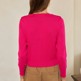 The Beth Shoulder Button Sweater