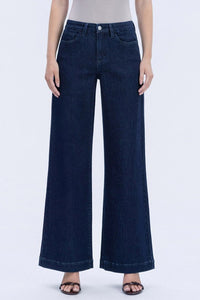 High Rise Trouser Style Wide leg jeans - Flying Monkey Denim - H6