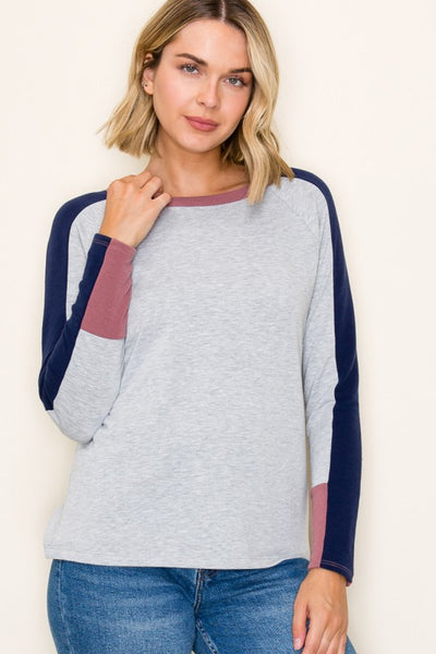the Ruthy Gray Color block