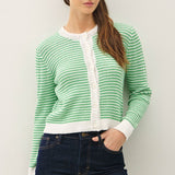 The Apple Stripe Cardigan