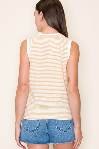 the Sunny striped tank top