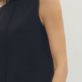 The Lola Ultra Soft Mock Neck Sleeveless Top